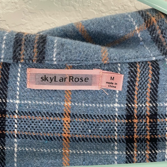 Blue Plaid Coat - Picture 3 of 4